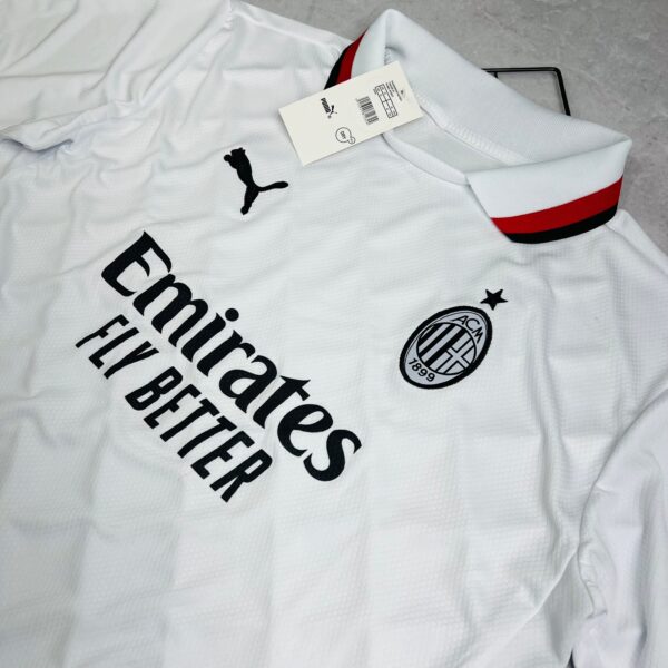 Camisa de Time Milan Polo Branca 2024 - Imagem 2