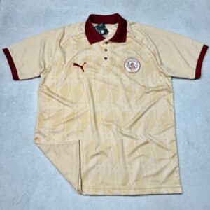 Camisa de Time Manchester City Polo Bege
