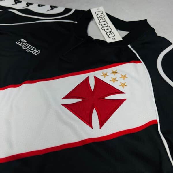 Camisa de Time Vasco Preta Faixa - Imagem 2