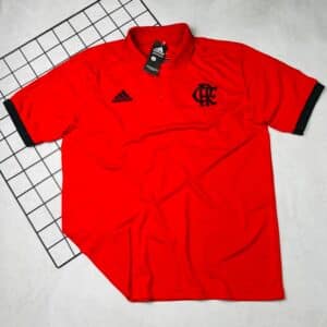 Camisa de Time Flamengo Polo Vermelha