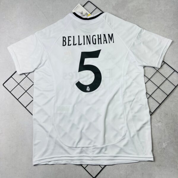 Camisa de Time Real Madrid Branca Bellingham - Imagem 5