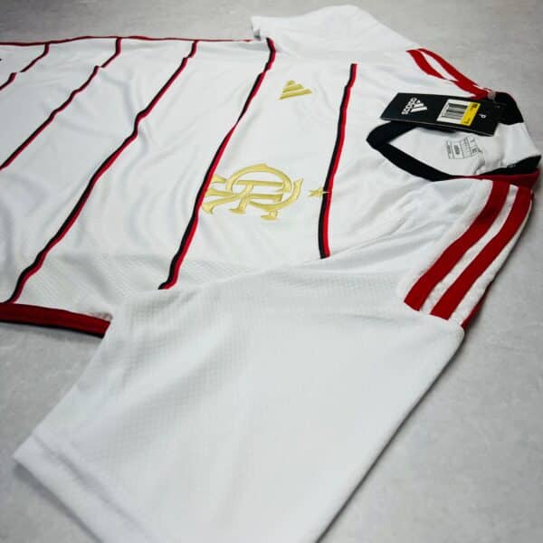 Camisa de Time Flamengo Branca 2023 - Imagem 4