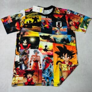 Camisa de Time Japão Dragon Ball Colorida