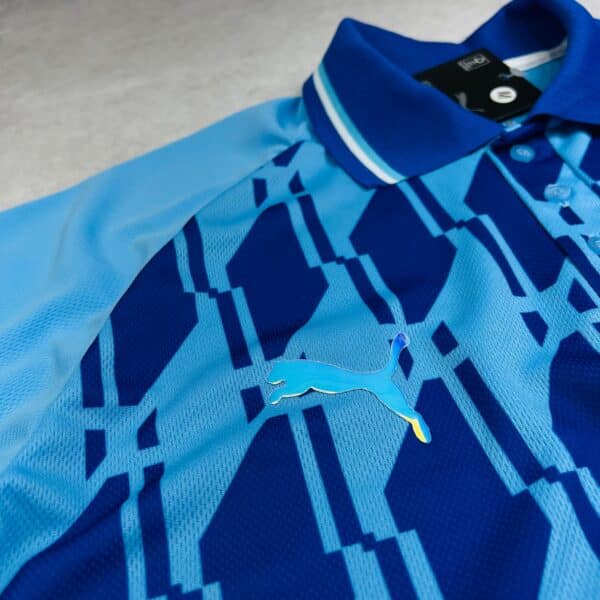Camisa de Time Manchester City Azul Polo - Imagem 3