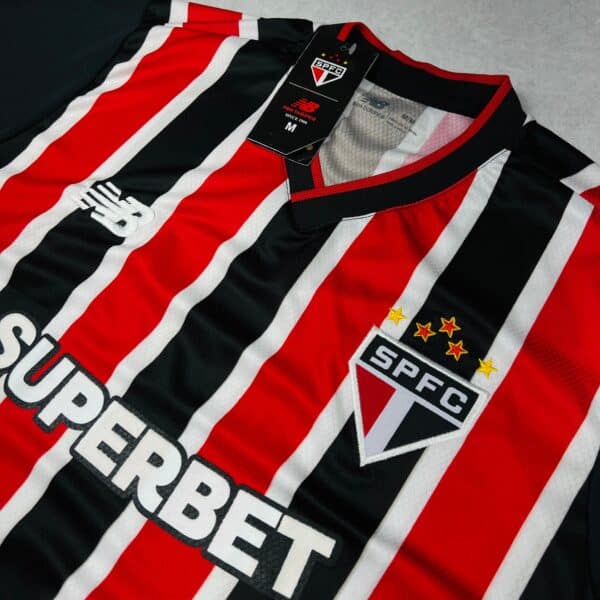 Camisa de Time São Paulo Listrada - Imagem 2