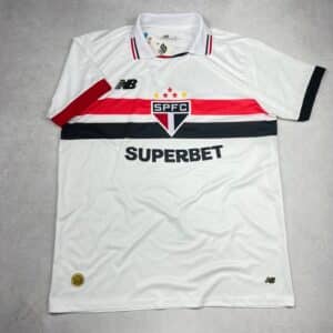 Camisa de Time São Paulo Polo Branca