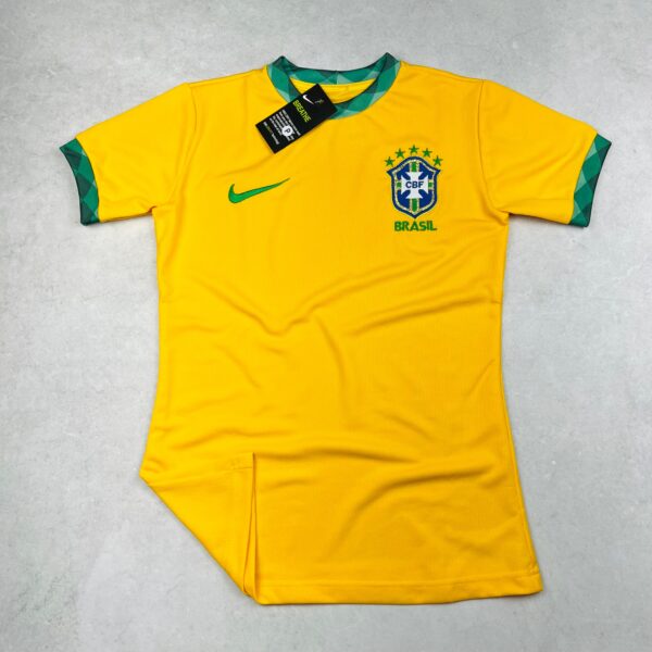 Camisa de Time Feminina Brasil Amarelinha