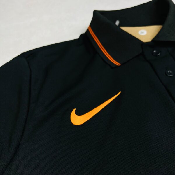 Camisa de Time Holanda Polo Preta - Imagem 3