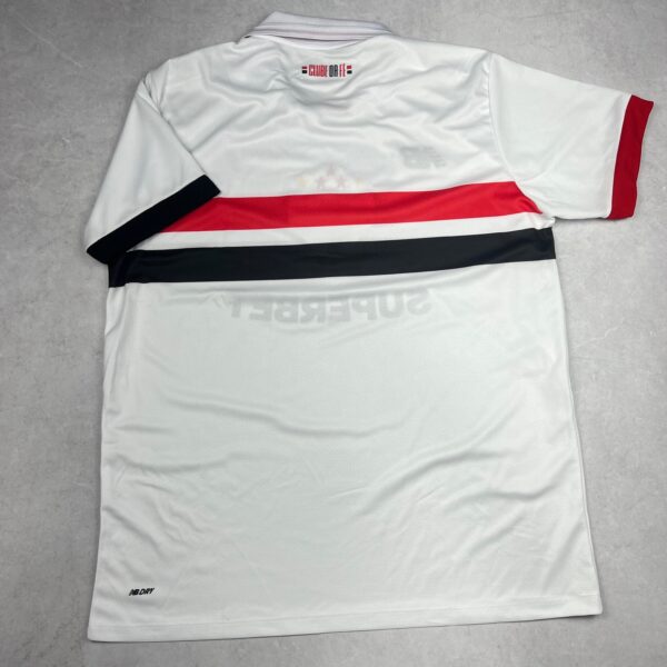 Camisa de Time São Paulo Polo Branca - Imagem 6