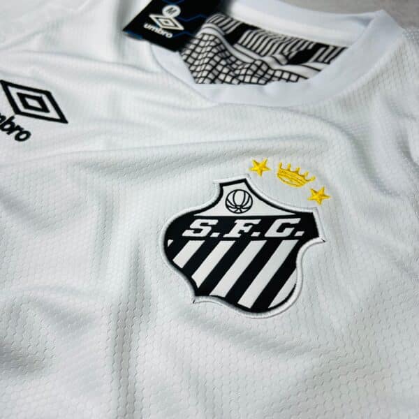 Camisa de Time Santos Branca Navio - Imagem 3