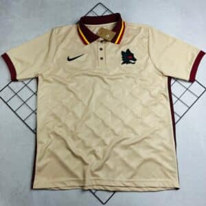 Camisa de Time Roma Polo Bege Lisa